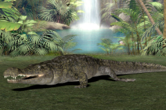 远古生物帝鳄究竟有多大，帝鳄吃